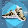 NCAA Colorado Buffaloes Custom Name Gold Black Max Soul Shoes V2