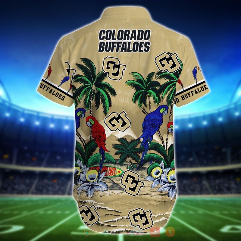 NCAA Colorado Buffaloes Parrot Hawaiian Shirt NCAA Colorado Buffaloes Parrot Hawaiian Shirt