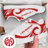 1. FSV Mainz 05 White Red Style Stan Smith Shoes