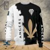 Angers SCO White Black Sweatshirt
