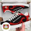 Bayer 04 Leverkusen Red Black Style Stan Smith Shoes
