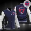 Clermont Foot 63 Blue White Baseball Jacket