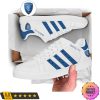 Empoli FC White Blue Stan Smith Shoes