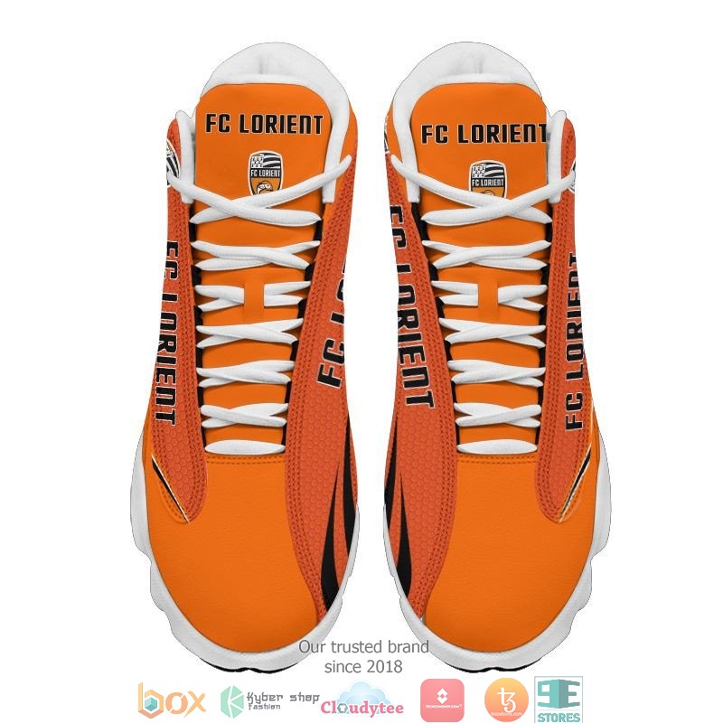 FC Lorient Orange Air Jordan 13 Shoes FC Lorient Orange Air Jordan 13 Shoes