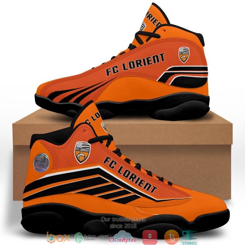 FC Lorient Orange Air Jordan 13 Shoes FC Lorient Orange Air Jordan 13 Shoes