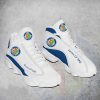 Getafe CF White Blue Air Jordan 13 Shoes