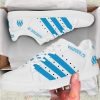 Olympique de Marseille White Blue Stan Smith Shoes V1