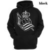 Real Sociedad Black Pullover Hoodie