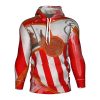 Sevilla FC White Red Pullover Hoodie V4