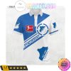 TSG 1899 Hoffenheim Bundesliga Blue White Polo Shirt
