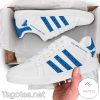 TSG 1899 Hoffenheim White Blue Stripes Stan Smith Shoes