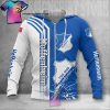 TSG 1899 Hoffenheim Blue White Zip Up Hoodie