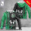 US Sassuolo Calcio Black Green Pullover Hoodie V1