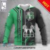 US Sassuolo Calcio Black Green Zip Up Hoodie V1