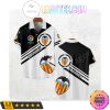 Valencia CF White Black Hawaiian Shirt