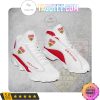 VfB Stuttgart White Red Air Jordan 13 Shoes