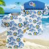 Getafe CF Coconut Tree White Blue T-Shirt