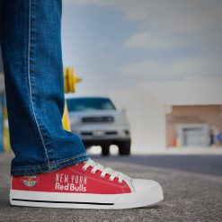 Alternative view of MLS New York Red Bulls Red Low Top Shoes
