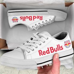 MLS New York Red Bulls White Low Top Shoes
