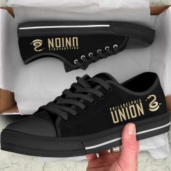 Alternative view of MLS Philadelphia Union Black Low Top Shoes