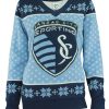 MLS Sporting Kansas City 2016 Big Logo V-Neck Sweater