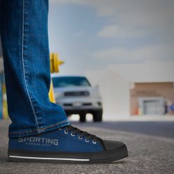 MLS Sporting Kansas City Blue Low Top Shoes - Image 4