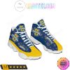 NCAA Marquette Golden Eagles Blue Yellow Air Jordan 13 Shoes