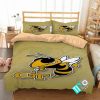 NCAA Georgia Tech Yellow Jackets Gold Bedding Set V1