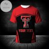 NCAA Texas Tech Red Raiders Custom Text T-Shirt V2