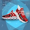 NCAA Texas Tech Red Raiders Custom Name Red Max Soul Shoes V1