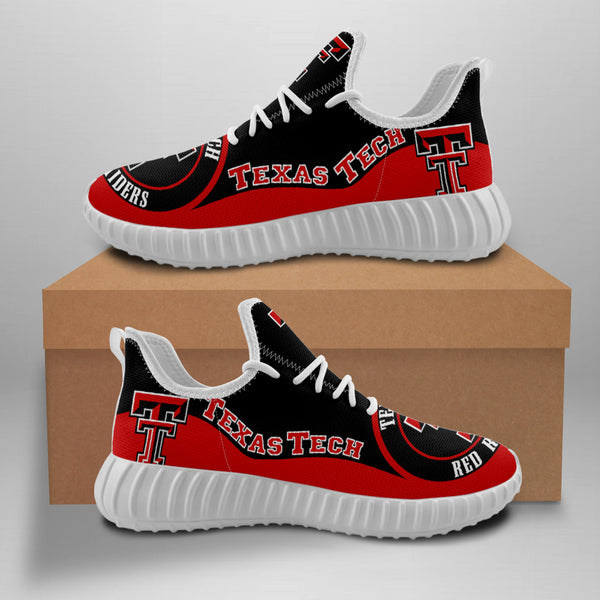 NCAA Texas Tech Red Raiders Big Logo Reze Sneakers NCAA Texas Tech Red Raiders Big Logo Reze Sneakers