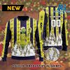 MLS Nashville SC Custom Name Number The Grinch Ugly Christmas Sweater