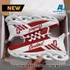 NCAA Stanford Cardinal Custom Name Red White Max Soul Shoes V2