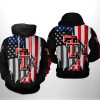 NCAA Texas Tech Red Raiders US Flag Pullover Hoodie V1