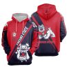 NCAA Fresno State Bulldogs Logo Pullover Hoodie V2