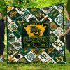 NCAA Baylor Bears EST 1845 Quilt Blanket V1