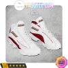 NCAA Boston College Eagles White Maroon Air Jordan 13 Shoes