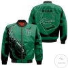 NCAA Charlotte 49ers Flame Ball Green Bomber Jacket