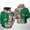 NCAA Charlotte 49ers Camo Veteran Hunting Pullover Hoodie