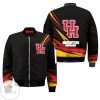 NCAA Houston Cougars Black Logo Bomber Jacket