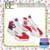 NCAA Houston Cougars Red White Air Jordan 13 Shoes