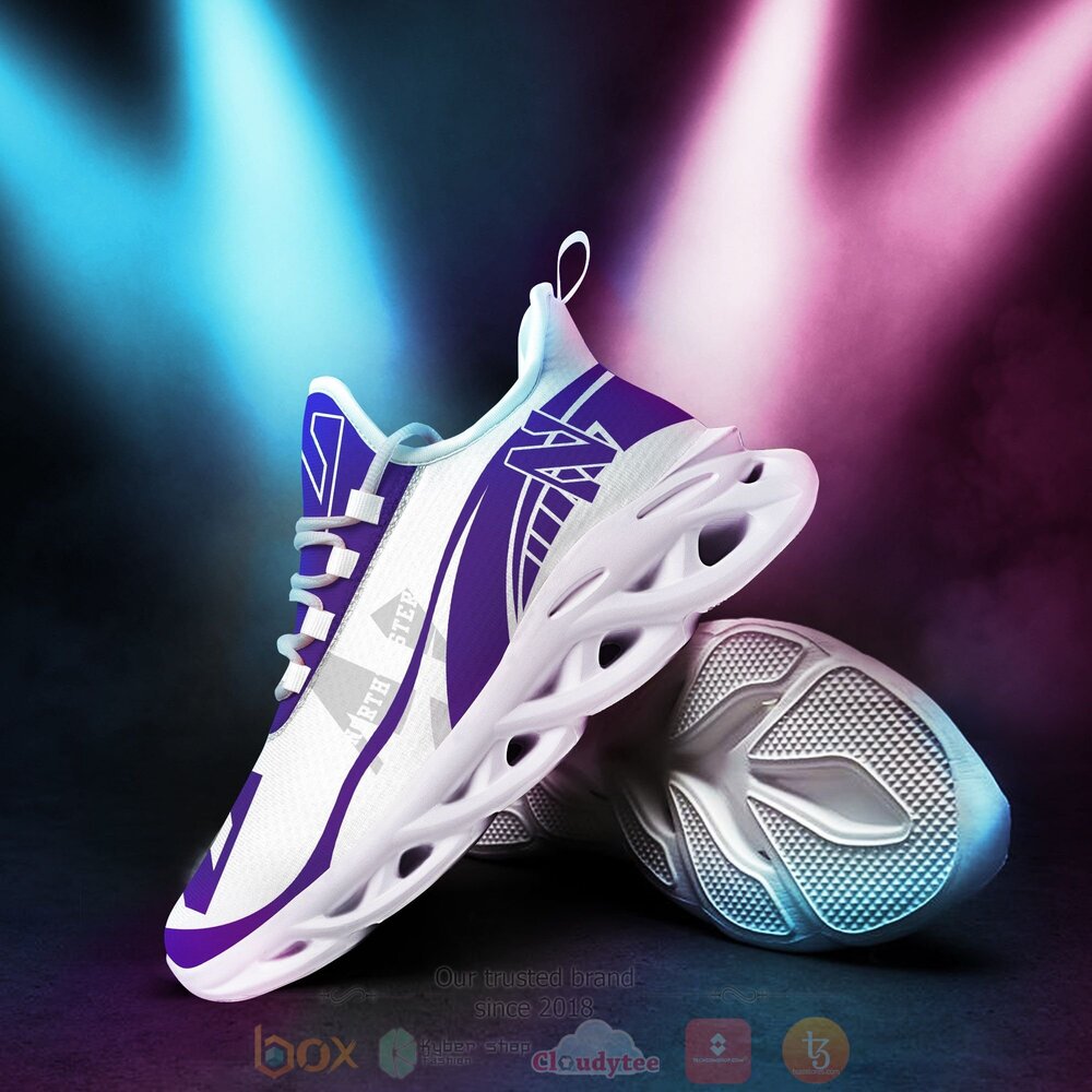 NCAA Northwestern Wildcats Clunky Max Soul Shoes NCAA Northwestern Wildcats Clunky Max Soul Shoes