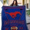 NCAA SMU Mustangs EST 1915 Quilt Blanket