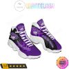 NCAA TCU Horned Frogs Logo Air Jordan 13 Shoes
