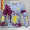 Aston Villa FC Blue Claret Pullover Hoodie V10
