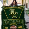 NCAA Baylor Bears EST 1898 Quilt Blanket