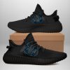NCAA Utah State Aggies Black Yeezy Boost Sneakers V1