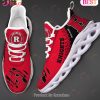 NCAA Rutgers Scarlet Knights Custom Name Max Soul Shoes V2
