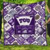 NCAA TCU Horned Frogs EST 1873 Quilt Blanket