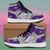 NCAA TCU Horned Frogs Logo Claws Air Jordan 1 High Sneakers